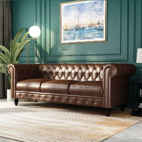 Chesterfield Sofa Set Baci Living Room