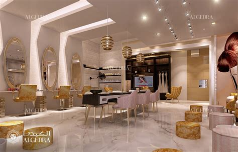 Small Beauty Salon Interior Design In Dubai Algedra Design Archinect