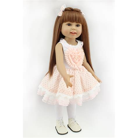 Nicery Lovely Toy Doll 18in 45cm Lifelike Reborn Baby Lovely Girl Doll