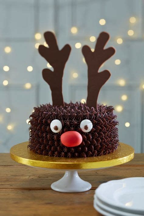 Craft Ideas Hobbycraft Reindeer Cakes Christmas Cake Decorations