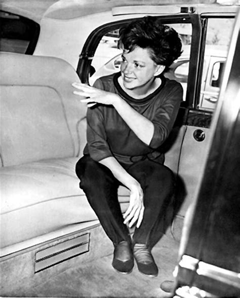 Tiny Judy In A Car Old Hollywood Glamour Golden Age Of Hollywood