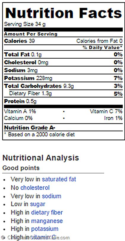 Baked Sweet Potato Nutrition Facts Chocolate Covered Katie