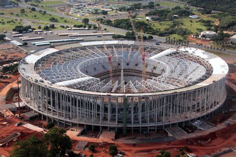 Fotos Aéreas Mostram Avanços Na Construção Do Mané Garrincha