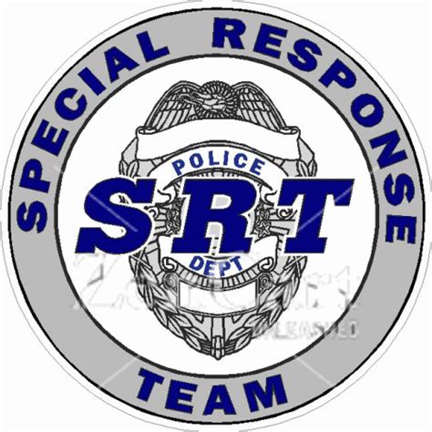 Police Srt Special Response Team Badge Decal 827 0478 Phoenix