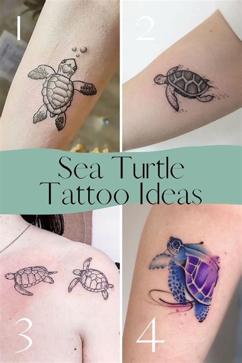 97 Sea Turtle Tattoo Designs And Hawaiian Flowers Tattoo Glee