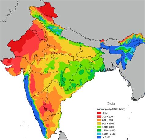 Precipitation Map Of India India Map Map Precipitation Porn Sex Picture