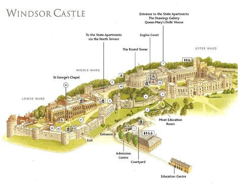 33 Map Of Windsor Castle Maps Database Source