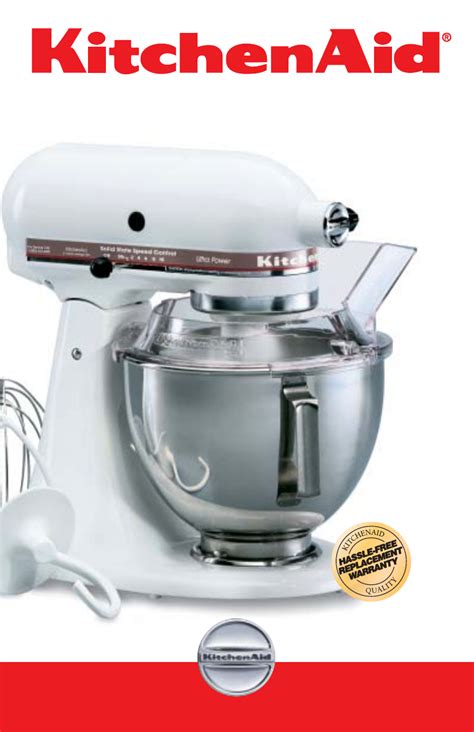 The use of attachments not recommended or sold by kitchenaid KitchenAid Mixer KSM5 User Guide | ManualsOnline.com