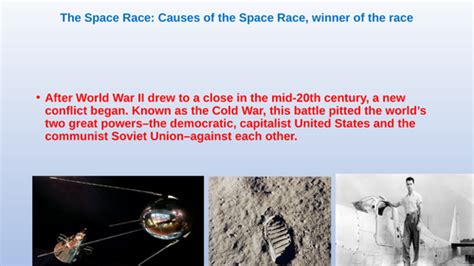 Space Race What Was The Origin Causes And Impact On Society