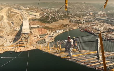 Worlds 4th Largest Suspension Bridge Opens In Turkey Watch A Timelapse