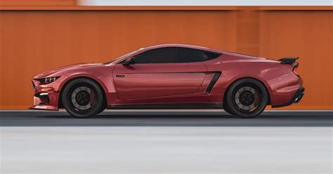 Mid Engine Ford Mustang Rendering 7th Gen 2024 S650 Mustang Forum
