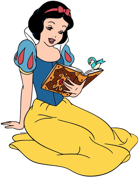 Snow White Original Story Characters Clipart