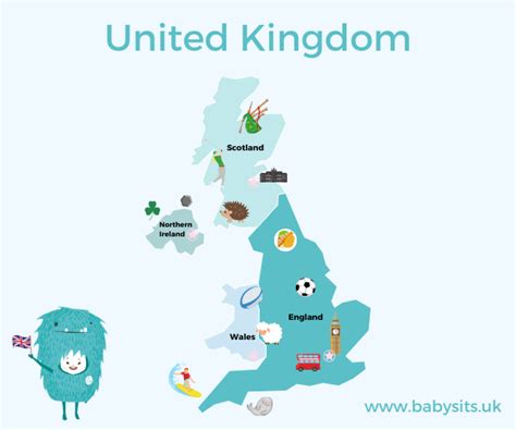 United Kingdom Map For Kids Free Printable Facts And Activities
