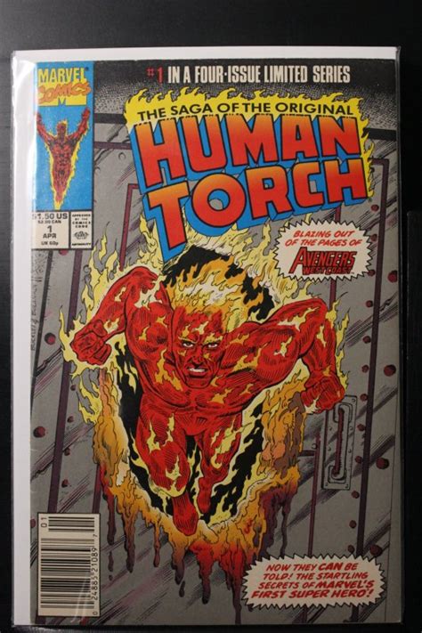 Saga Of The Original Human Torch 1 1990 Comic Books Copper Age