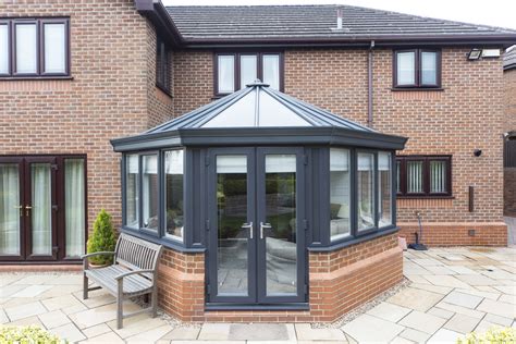 Our Conservatories Are Available In Darker Colours As Well Ultraframe