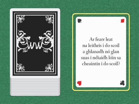 C Acu Ar Fearr Leat Random Cards