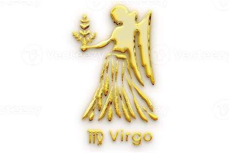 Virgo Zodiac Astrology Sign 3d Render Illustration 9597915 Png
