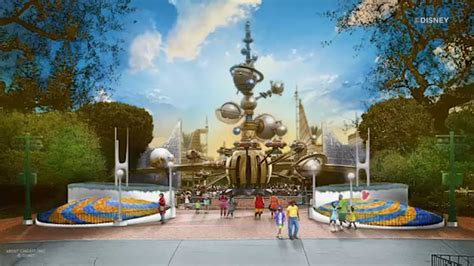 Take A Sneak Peek At The New Tomorrowland Entrance In Disneyland To Be