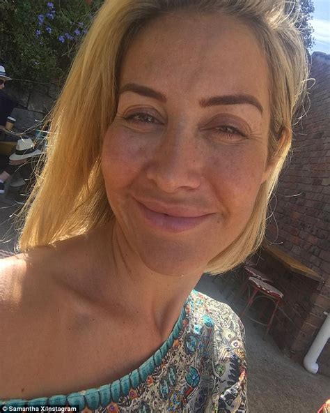 Samantha X Shares Makeup Free Selfie On Her Birthday Daily Mail Online