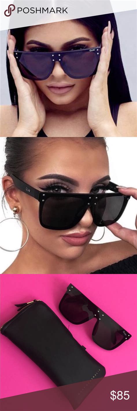 Quay Kylie Jenner X Glasses 2017 Kylie Jenner Fashion Women Shopping
