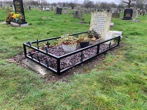 Burial Plot Grave Surrounds West Derby Forge Blacksmiths