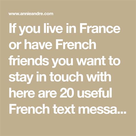 20 Useful French Texting Abbreviations For Messaging Facebook And Email