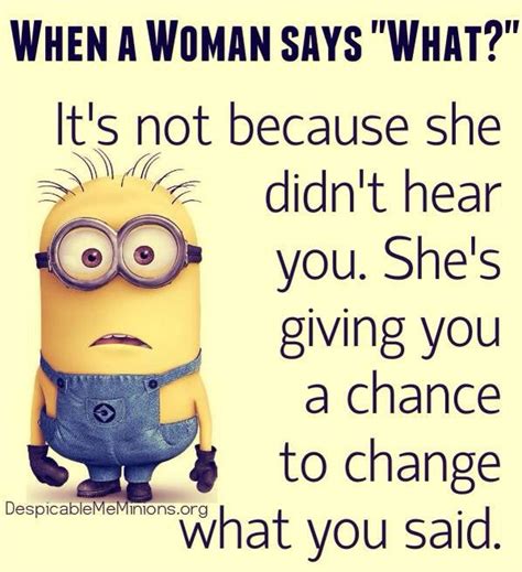 In life, you will realize there is a role for everyone you meet…. Funniest Minion Quotes and Pictures Of The Week