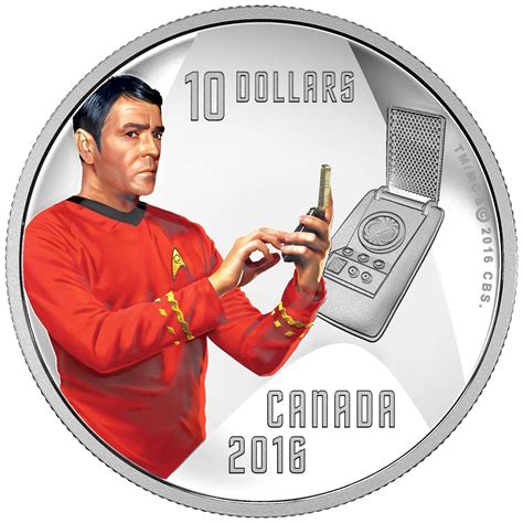 The Royal Canadian Mint Celebrates 50 Years Of Star Trek With A Huge 11