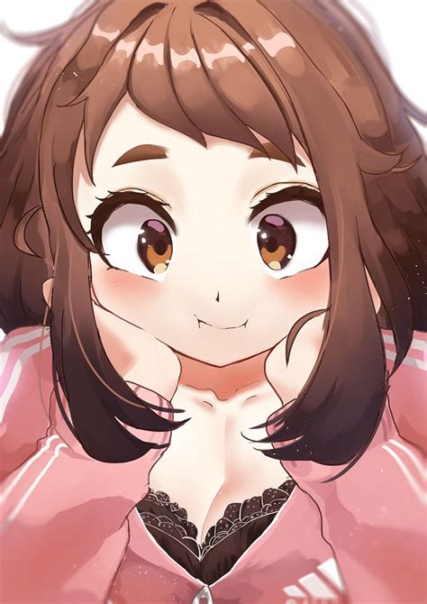 Uraraka Ochako My Hero Academia Anime Kawaii Personagens De Anime