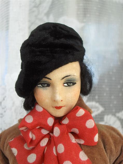 Beautiful French Doll Francy La Poupee Parisienne 12 Cloth Very Good One Bsg Ebay French