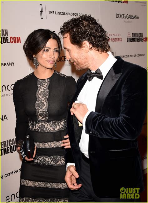 Matthew Mcconaughey Has Wife Camila Alves By His Side At American Cinematheque Award Event