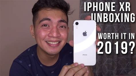 Iphone Xr Unboxing Is It Worth It In 2019 Youtube