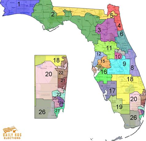 Cool Florida Congressional Districts Map Free New Photos New Florida Map With Cities And Photos