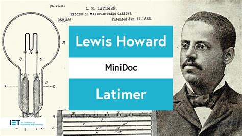 Lewis Howard Latimer Life Story Inventor And Innovator YouTube