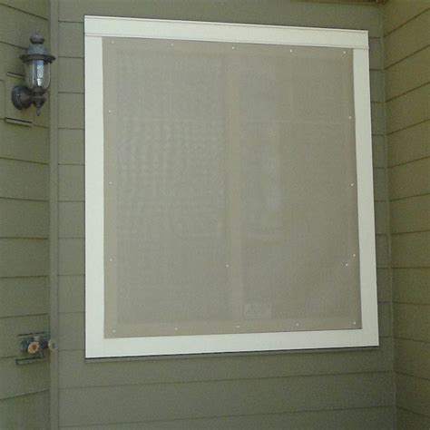 Outdoor Window Shades And Exterior Blinds On Sale Ez Snap®