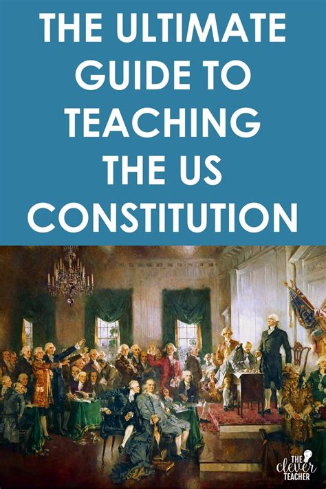 The Ultimate Guide To Teaching The Us Constitution Artofit