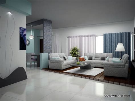 Living Room 4 Bhk Flat Interior Design How Do You Calculate The