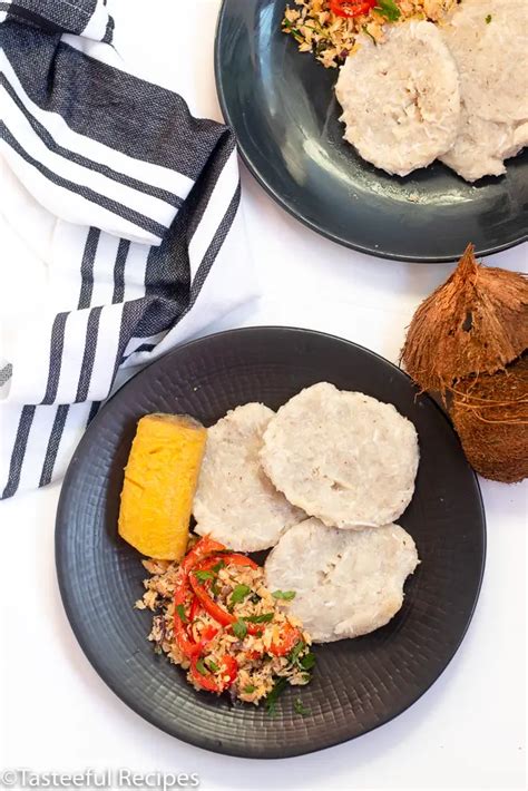 Caribbean Boiled Coconut Dumpling Tasteeful Recipes