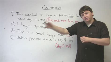 The easiest way to remember the correct use of has is that it is paired with the pronouns he, she, and it. How to Use Commas in English Writing - YouTube