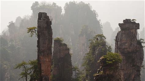 China Mountain Rock Zhangjiajie National Park Nature Hd Wallpaper Peakpx