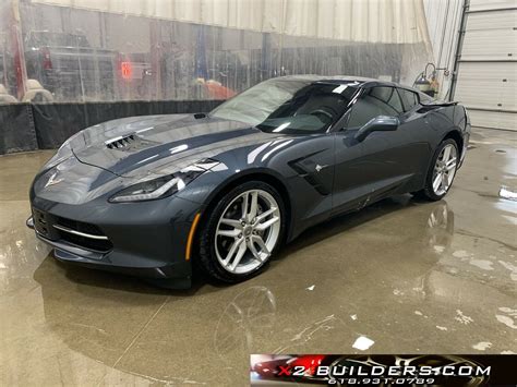 2019 Shadow Gray Metallic Corvette For Sale Granite City Illinois