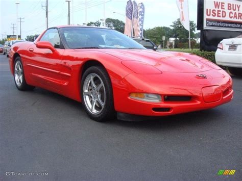 2002 Torch Red Chevrolet Corvette Coupe 68890295 Car