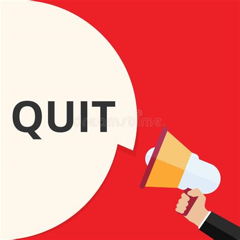 Say No Reject Quit Smoking Cigarette Illustration Stock Vector ...
