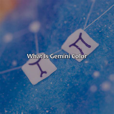 What Is Gemini Color