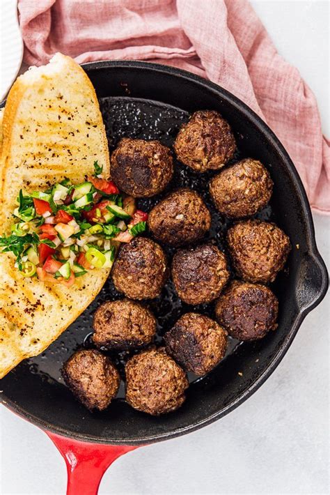 Homemade Turkish Meatballs Are Spicy Tender And Perfectly Juicy Its