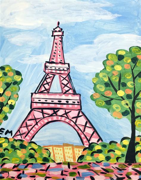 Eiffel Tower Painting Kit
