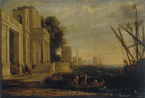 Ulysses Recieved By The Daughters Of Lycomedes Claude Lorrain