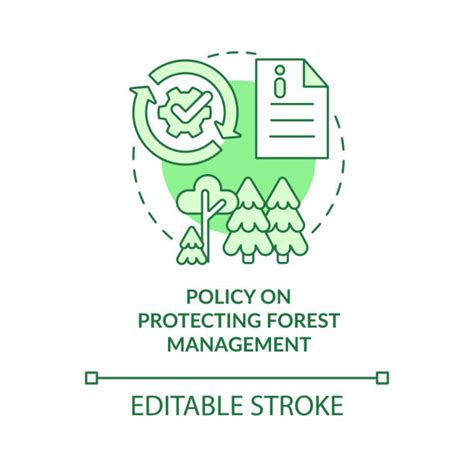 100 Sustainable Forest Management Illustrations Royalty Free Vector