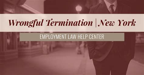 new york wrongful termination law