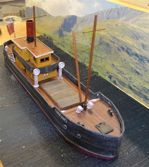 shed wars 28mm pulp tramp steamer project finished model boats building model ships